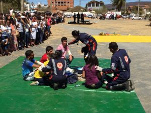 Evento foi finalizado com simulação a múltiplas vítimas